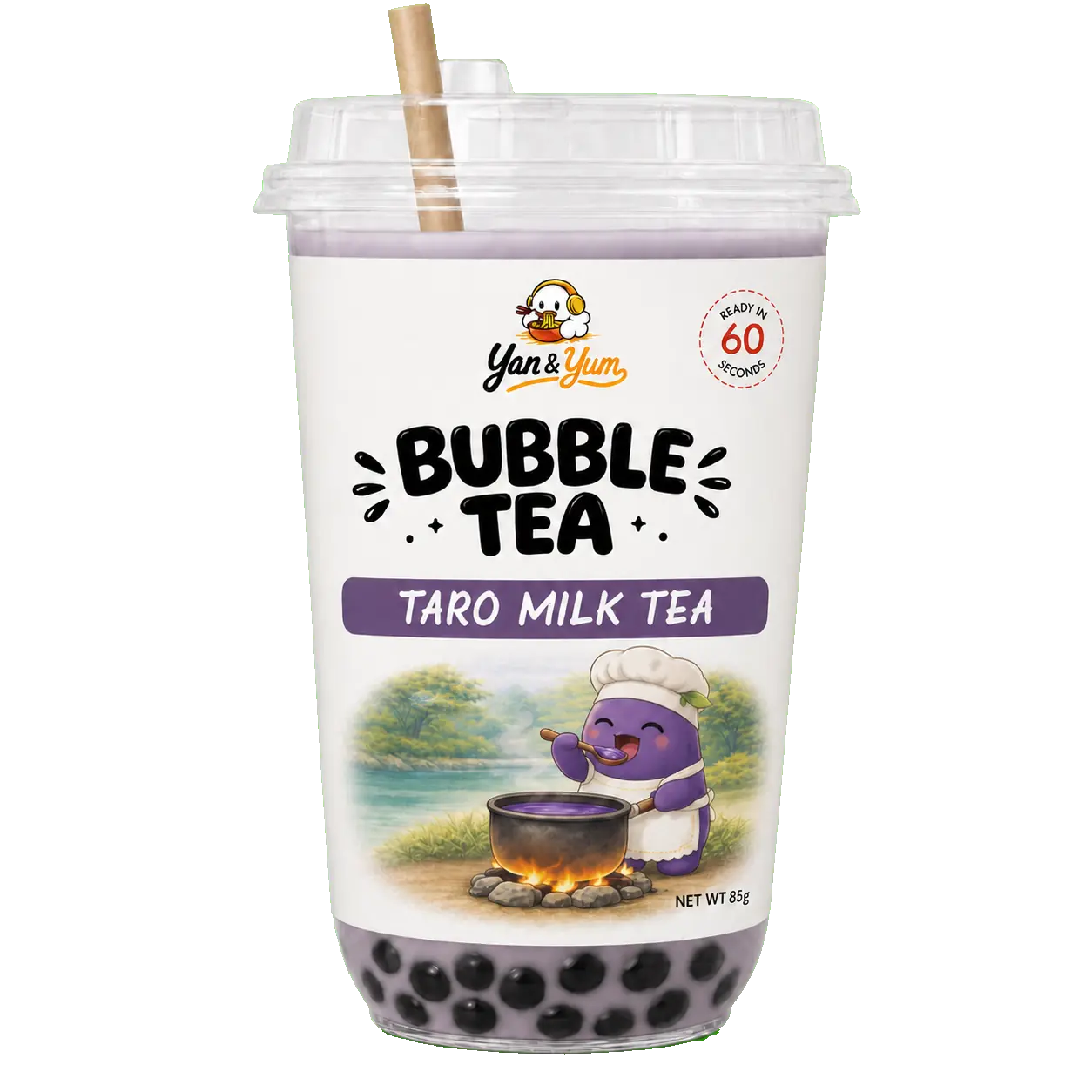 Taro Bubble tea kit