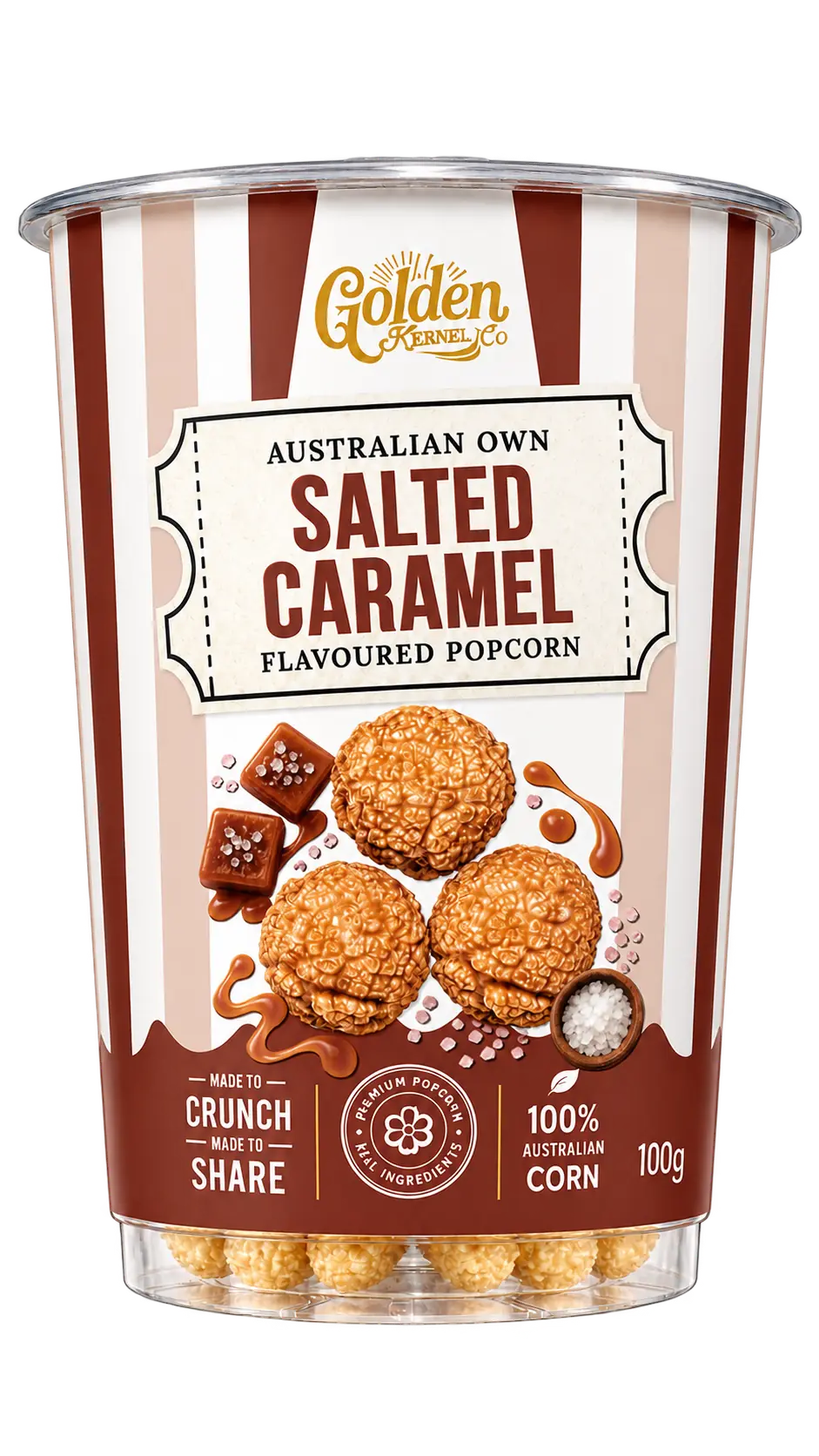 Salted Caramel Popcorn cup
